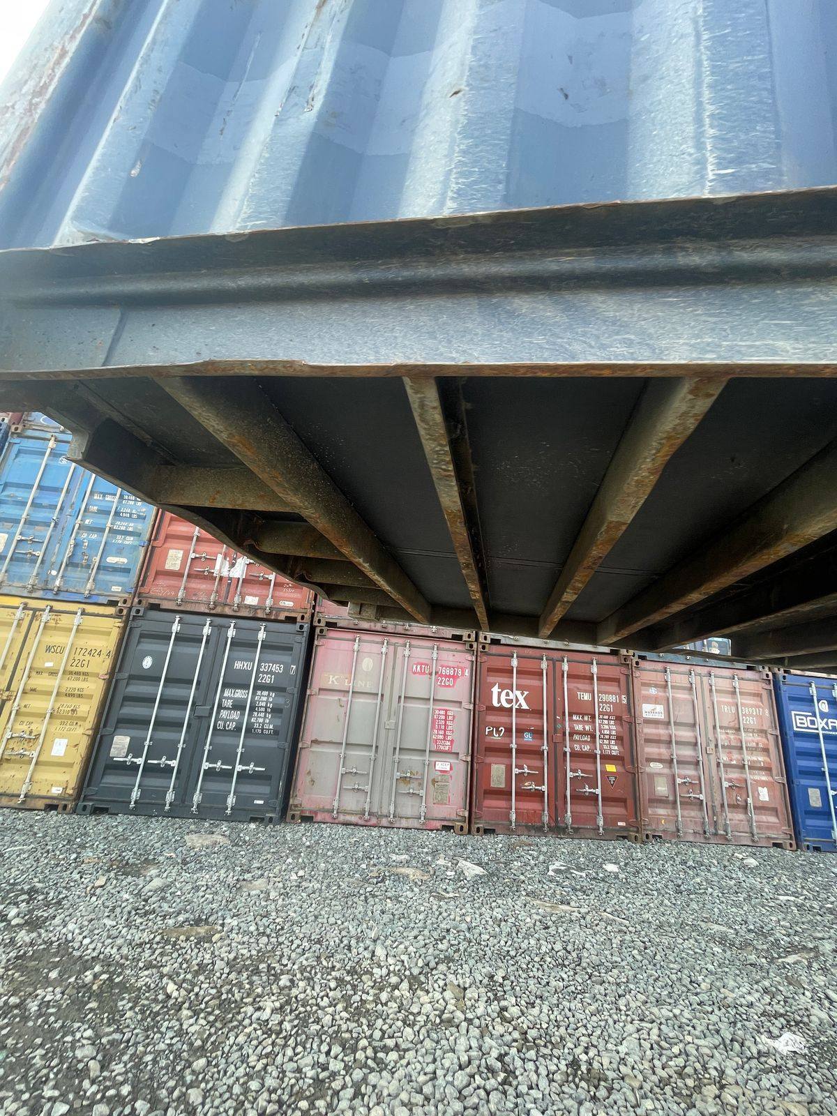 Морской контейнер JZPU4041710